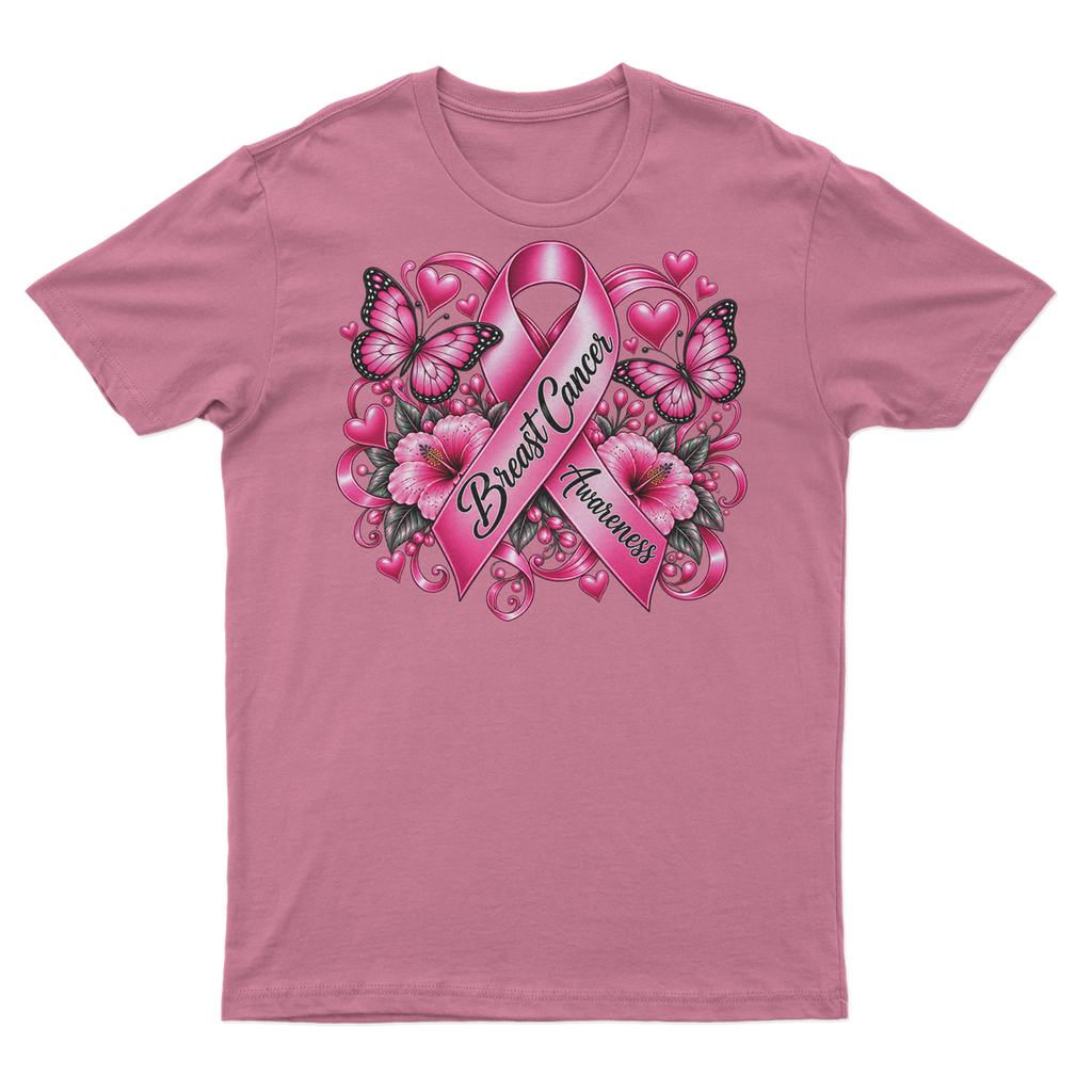 Breast Cancer ribbon tee
