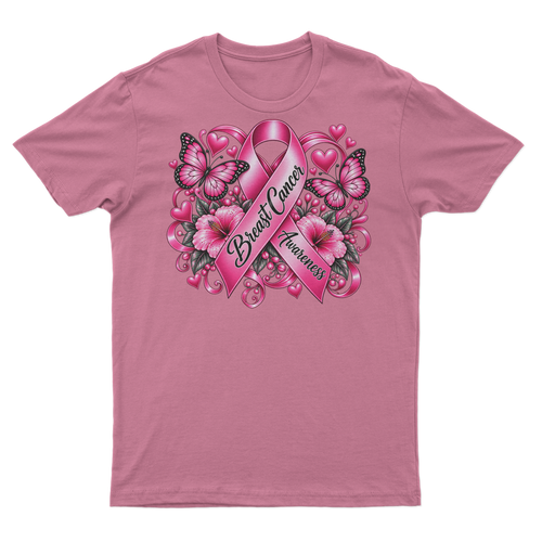 Breast Cancer ribbon tee